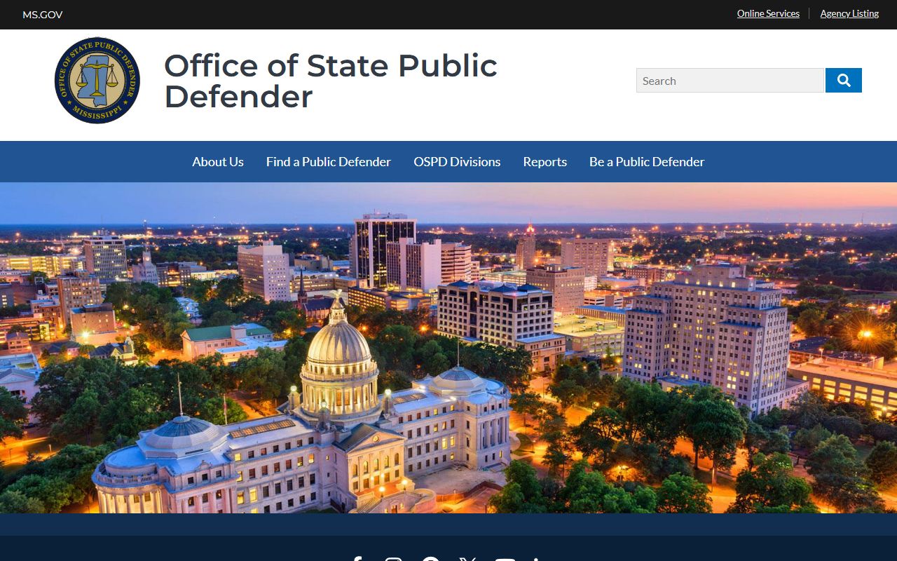 Mississippi Office of State Public Defender site cited for Madison County appointed-counsel context